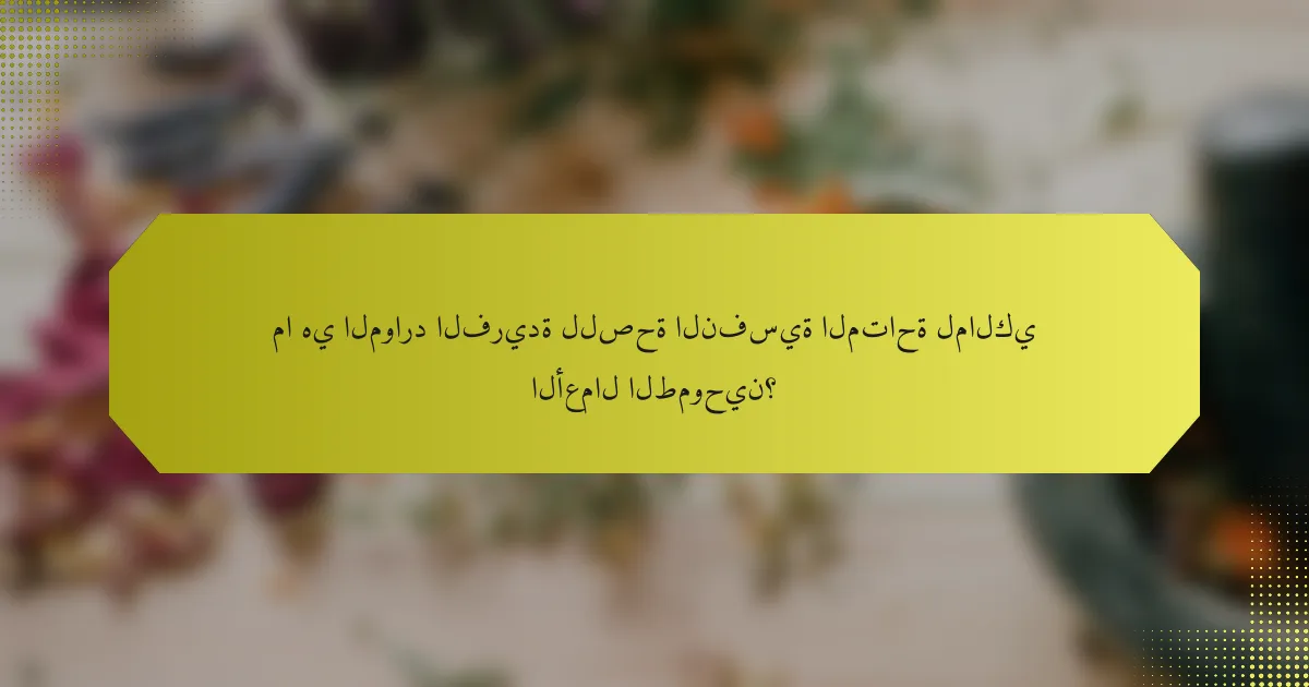 ما هي الموارد الفريدة للصحة النفسية المتاحة لمالكي الأعمال الطموحين؟